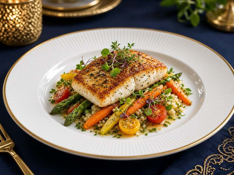 Assiette gastronomique